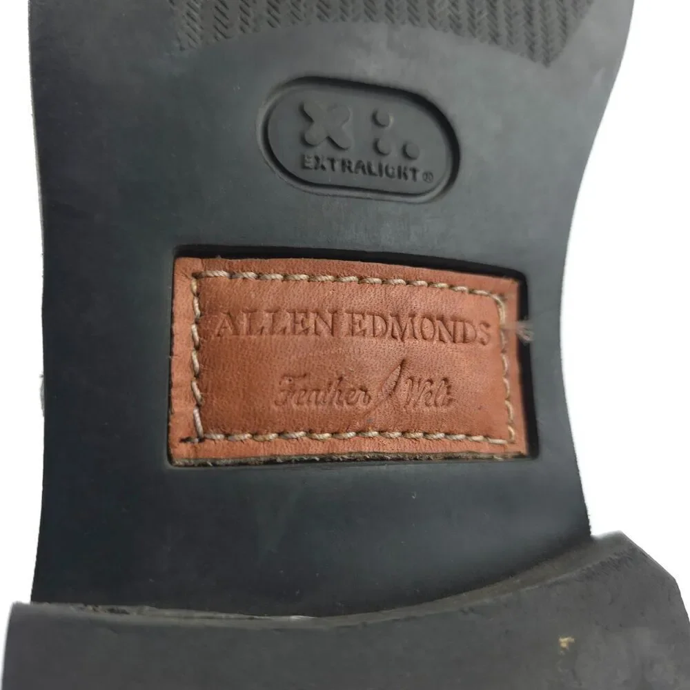 ALLEN EDMONDS Nomad Plain-toe Derby Dress Shoes Gray Old Money Quiet Luxury 9